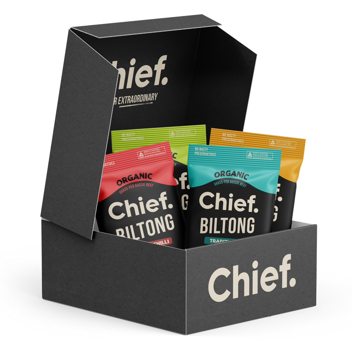 Chief Nutrition Organic Biltong Sampler