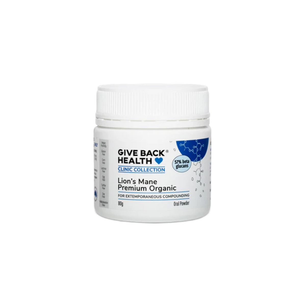 Give Back Health Lion's Mane Powder