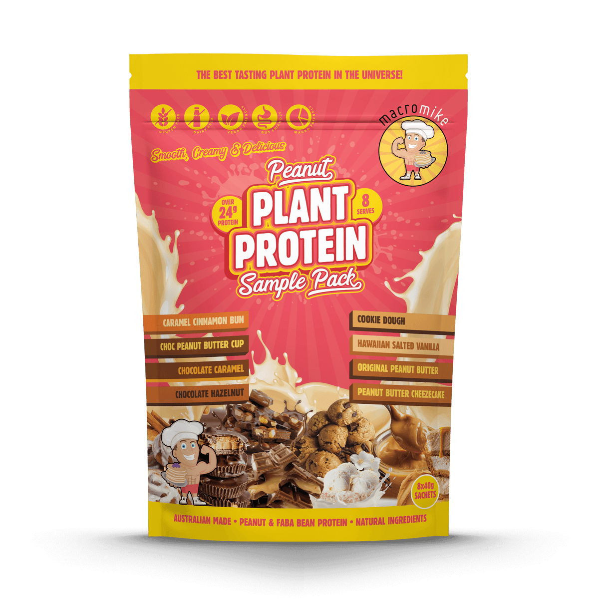 Macro Mike Peanut Plant Protein Sample Pack