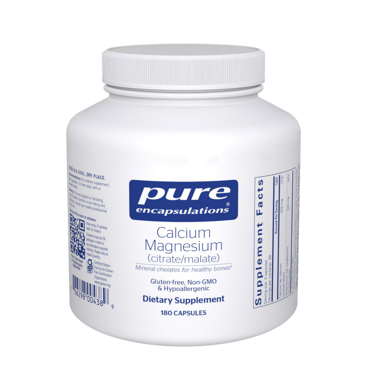 Pure Encapsulations Calcium Magnesium Citrate/Malate