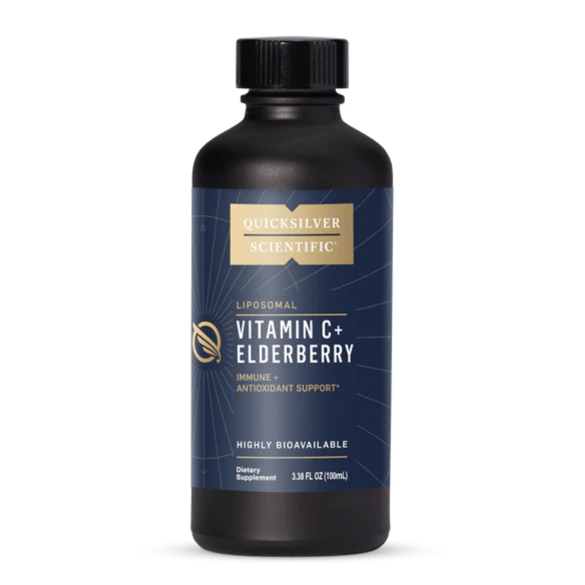 Quicksilver Vitamin C + Elderberry Liquid