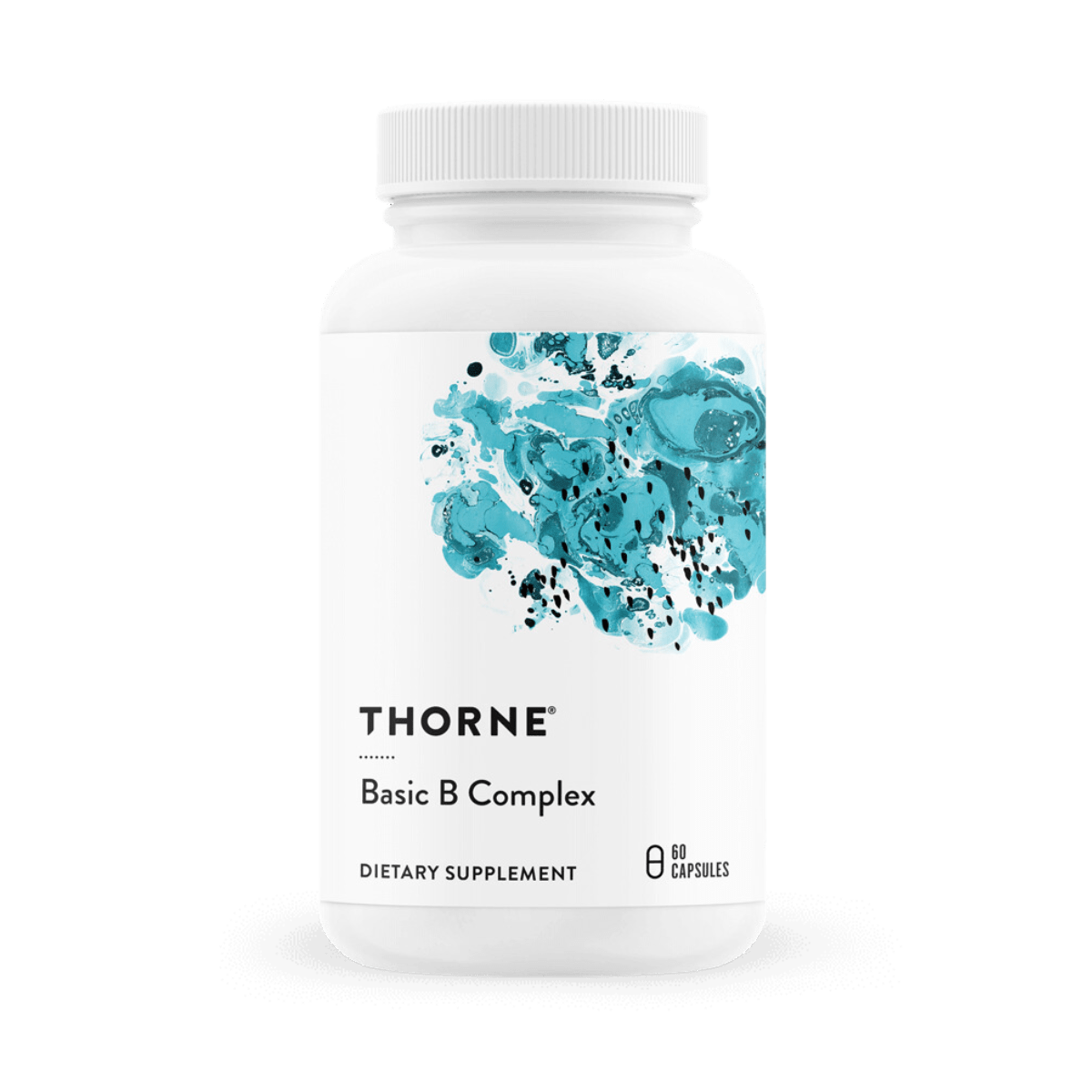 Thorne Basic B Complex 60 Capsules - front