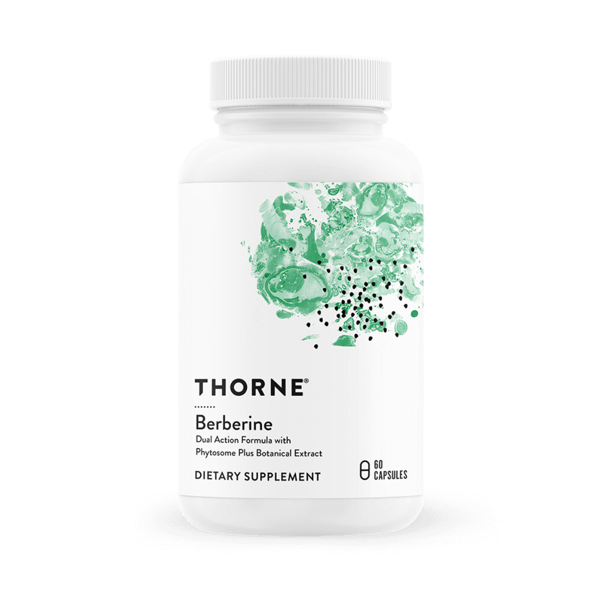 Thorne Berberine 60 Capsules - front