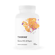 Thorne Betaine HCL & Pepsin 225 Capsules