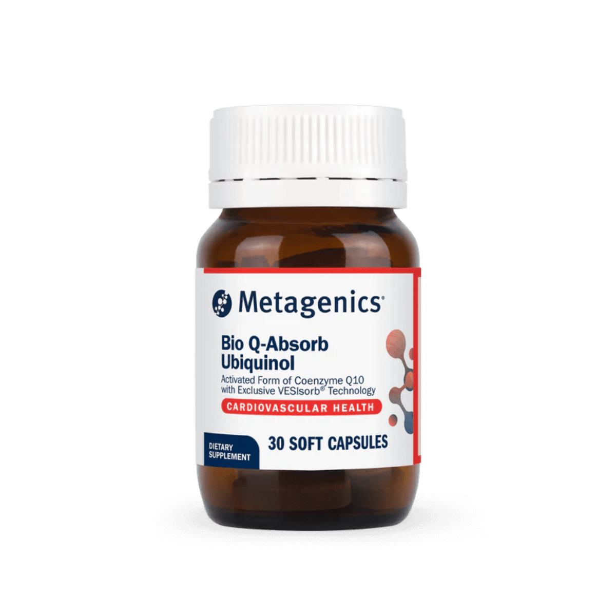 Metagenics Bio Q-Absorb Ubiquinol 30 Capsules