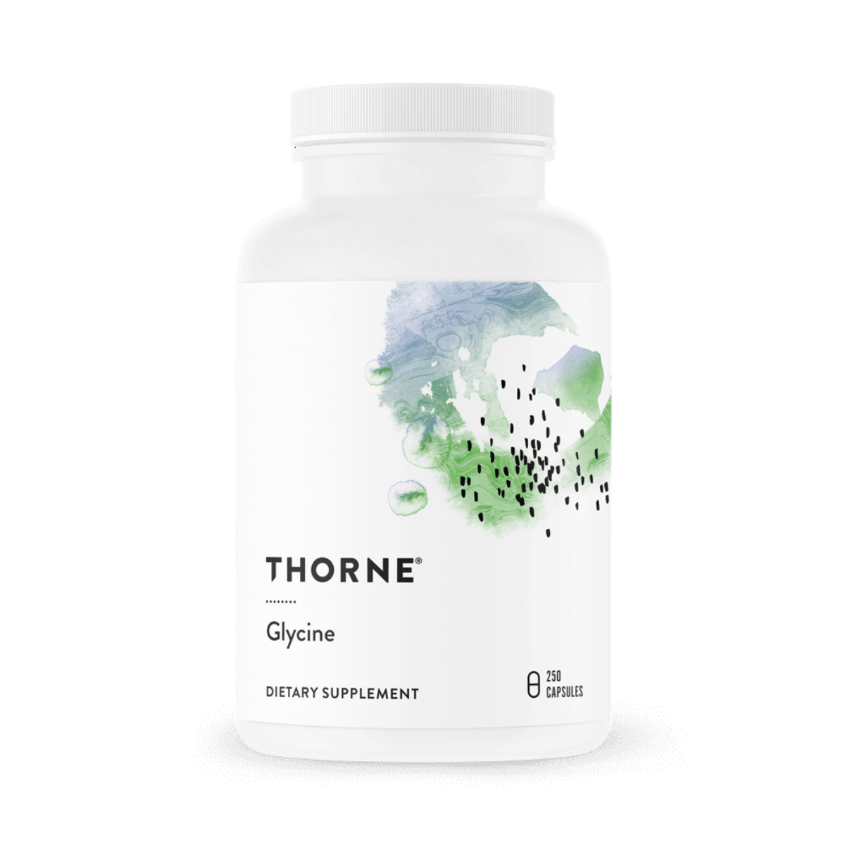 Thorne Glycine 250 Capsules - front