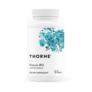 Thorne Vitamin B12 Methylcobalamin 60 Capsules - front