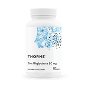 Thorne Zinc Bisglycinate 30mg 60 Capsules - front