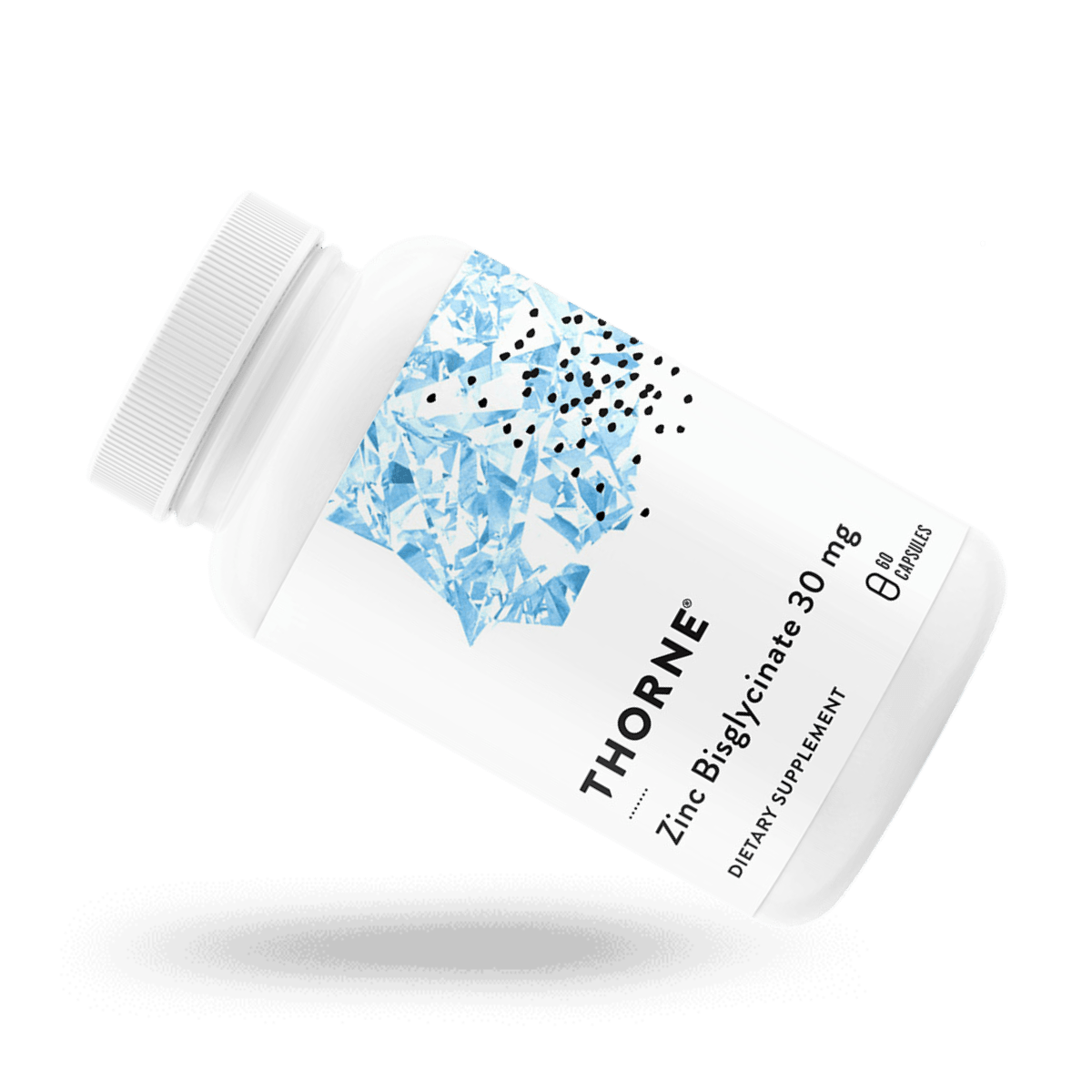 Thorne Zinc Bisglycinate 30mg - supplement facts